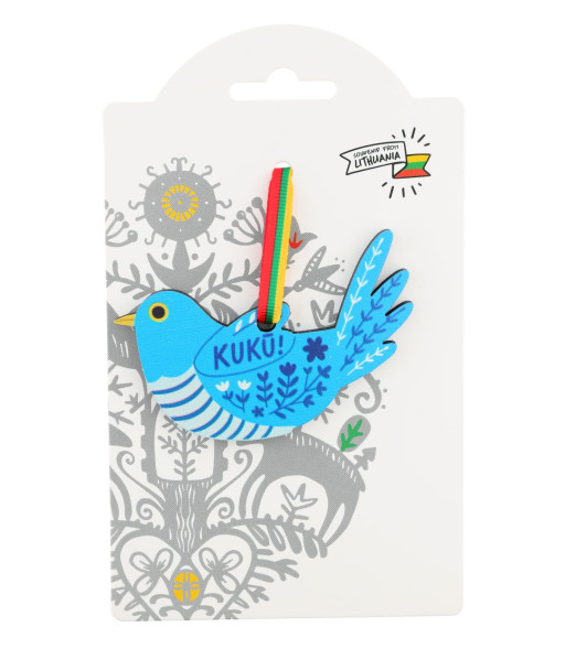 Pakabinama dekoracija gegutė